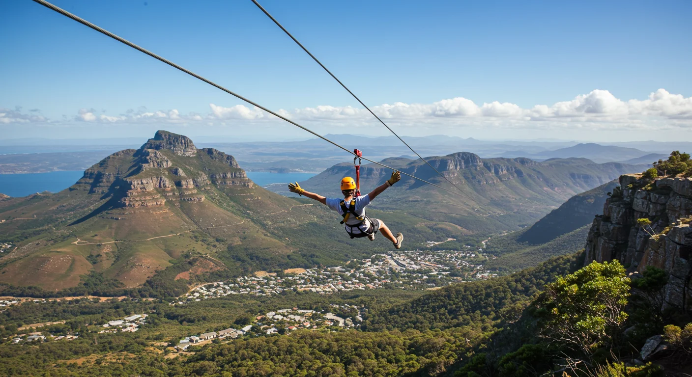 Ziplining στη Νότια Αφρική: Πού θα Βρείτε τις Συγκινήσεις σας σε Επικές Περιπέτειες